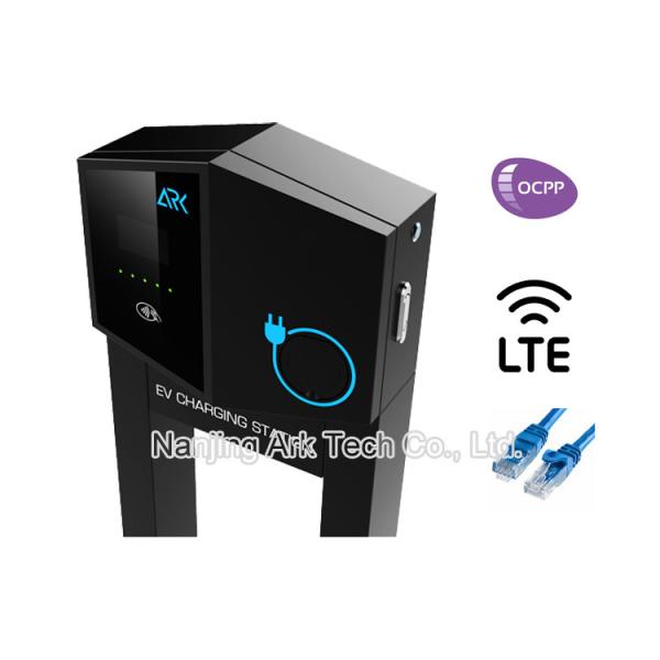 Carregador portátil trifásico de 22KW 32A EV com embalagem do metal e o revestimento semi bruto