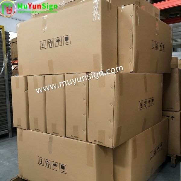 Quick Assembly Disassembly Advertising Display Stand LED Lighting