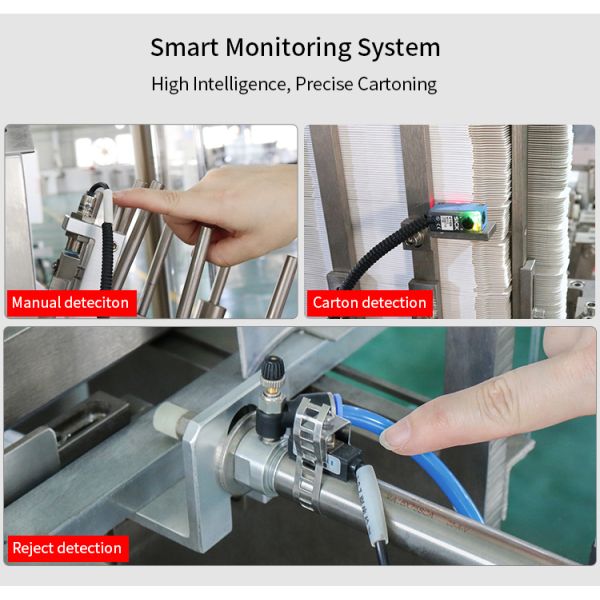 RQ-120W Cartoning Packing Machine Автоматическая высокоскоростная медицинская косметическая маска