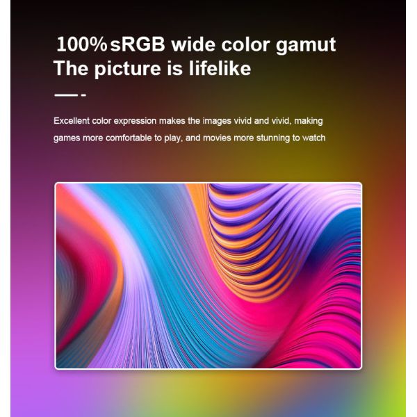 24 Inches LED Bezel Less IPS VA Computer Monitor 144Hz Fast Refresh With Fixed Bracket