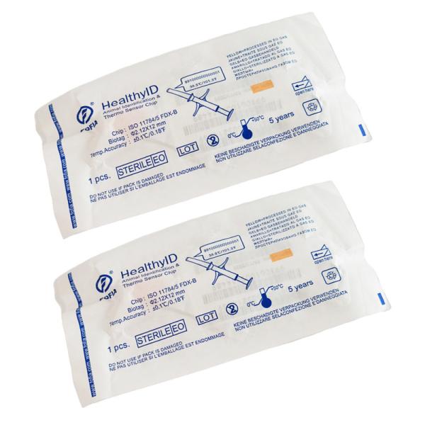 Microchip Iso Transponder de Alto Desempenho Faixa de temperatura 32°C a 45°C