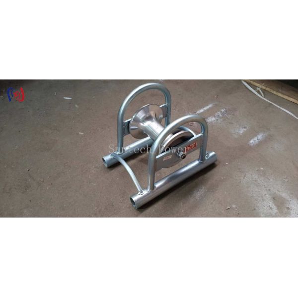 150mm Diameter Cable Pulley Roller 5KN Cable Pulleys And Rollers