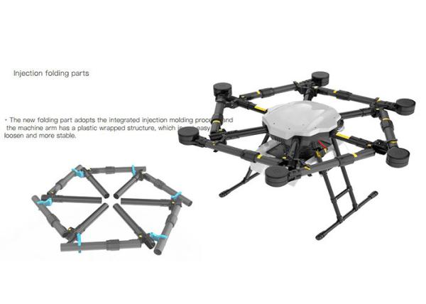ZAi 5L Pressure Sprinkler Radar Precision Agriculture UAV Battery Powered Drone Sprayer