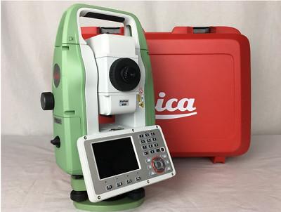 Leica TS03 Station totale Station totale 45 mm Aperture EDM 48 mm Image debout 50000 Points Capacité pour le relevé dans des environnements difficiles