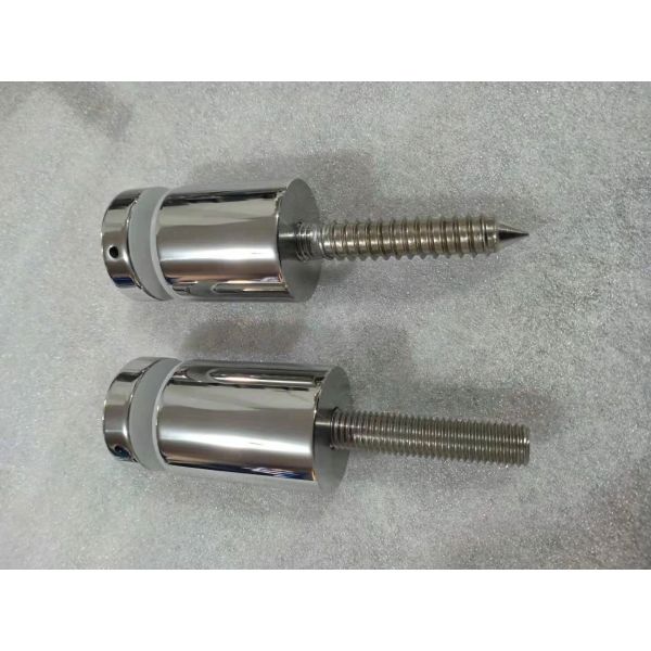 Aluminum 6063 T5 Frameless Balcony Glass Railing Brushed And Mirror Finish