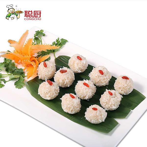 Packaged Healthy Frozen Ready Meals 130g Pearl Meatball With Glutinous Rice
