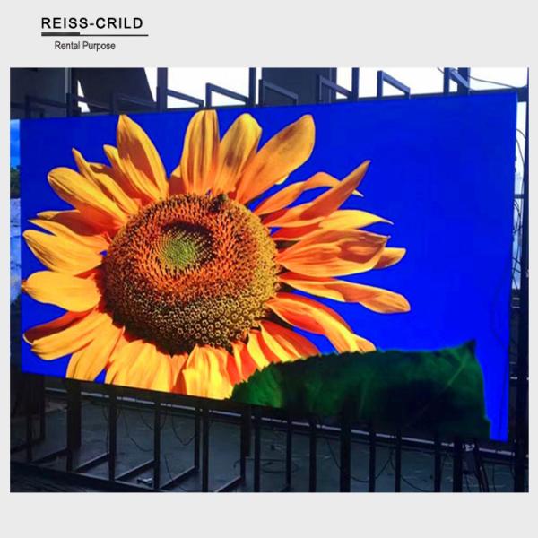 HD Outdoor Rental LED Screen Reliable High Anti Static Electricity Capacity
