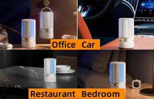 JZ 3 in 1 USB Rechargeable Night Light and Mosquito Killer Lamp for Camping and Traveling Bug Zapper with 4000mah Big Battery