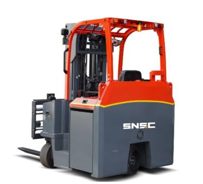 High Performance 3000kg Seated Multi Directional Electric Forklift For Outdoor Bulk Cargo Yards