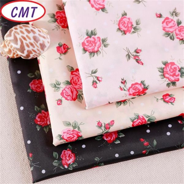 Flower Printed 75D 100% Polyester Taffeta Fabric with 190T Density