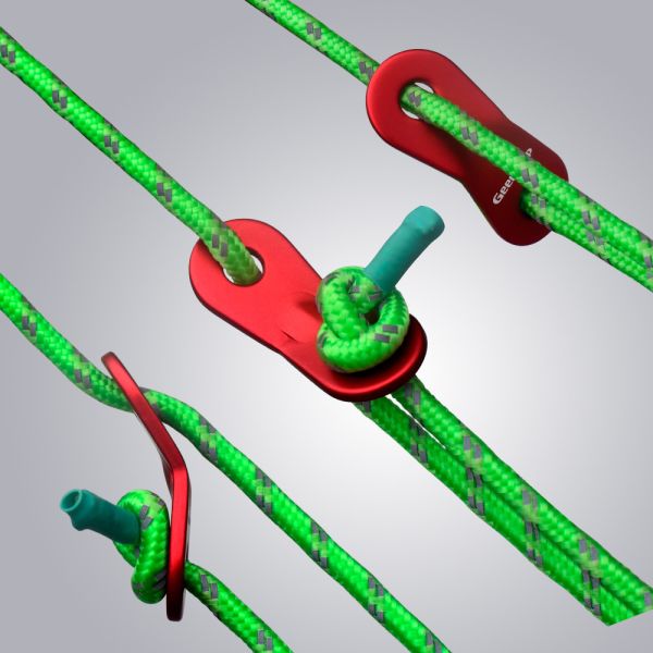 SGS multi purpose Outdoor 4pc Reflective Tent Cord