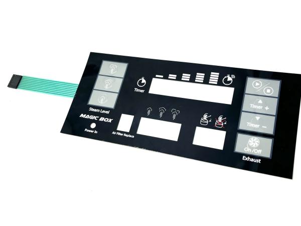 Screen Printing Membrane Switch And Membrane Touch Control Panel With 2.54MM Pitch