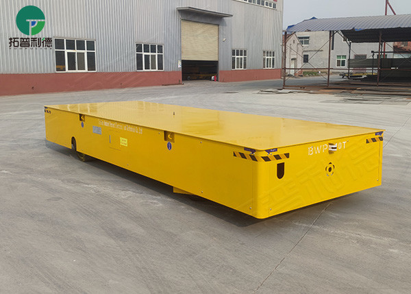 Factory 60t transfer battery powered steerable heavy duty cart