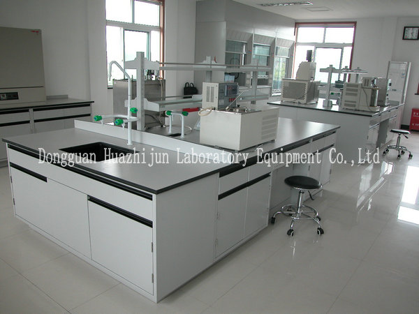 Твердые таблицы лаборатории Countertops и структура мебелей стальная для экспериментов по науки