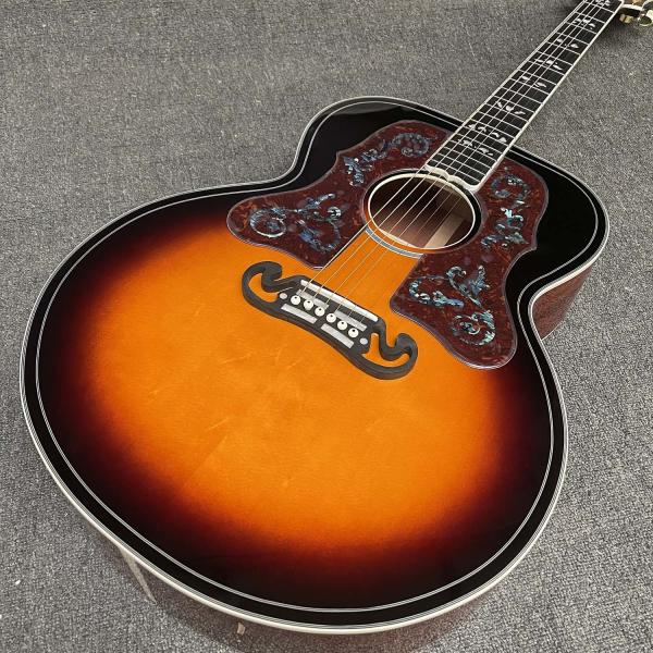 Custom Acoustic Guitar 43 inches SJ200 Custom 2015 Sj200 Bob Dylan Collector Edition Classic Acoustic Guitar Cocobolo Ba