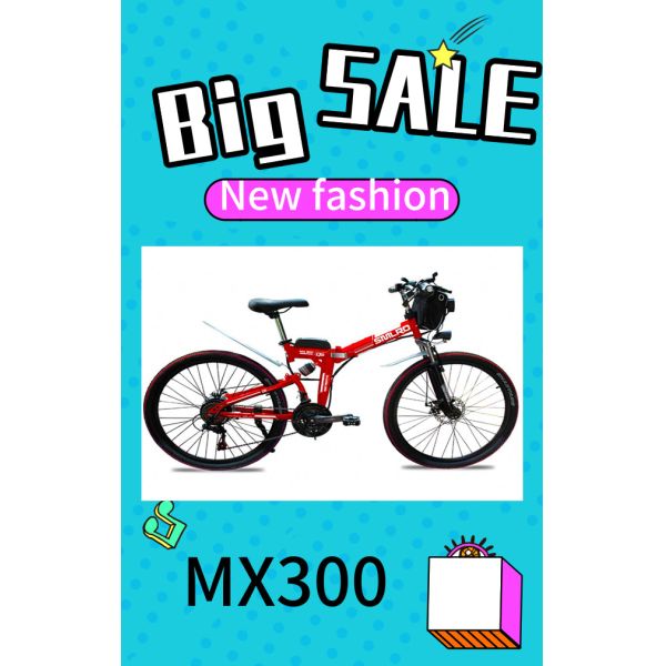 Aluminum Alloy Folding Electric E Bike Wear Resistant Steel Suspension Frame