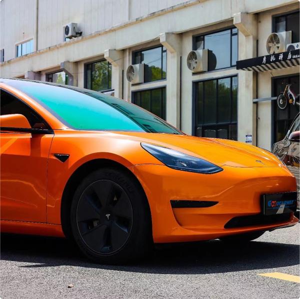 Luxury PET Car Window Film 99% UV IR Rejection 61.4% VLT