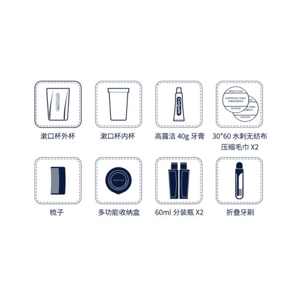 Luxury Eco Friendly Hotel Toiletries Disposable Hotel Amenities Sets