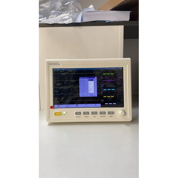 RESP Multi Parameter Patient Monitor с кронштейном 10.1 дюймовый дисплейный монитор для больничной кровати