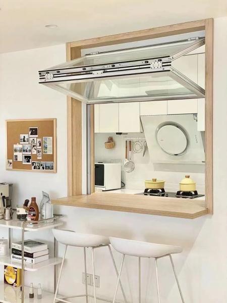 Mediterranean Solar Heat Gain Folding Windows - External Automated Louvers
