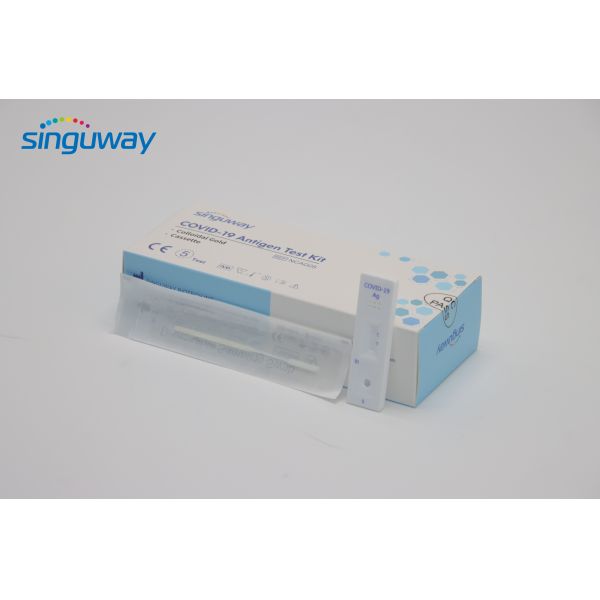 Colloidal Gold Method Rapid Antigen Self Test Kit 98.3% Accuracy Disease Test Kit