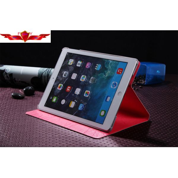 Super Fiber Ipad Air PU Leather Cover Cases Durable OEM/ODM Welcome