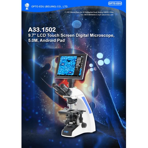 OPTO-EDU A33.1502 микроскоп Lcd портативной машинки 9,7