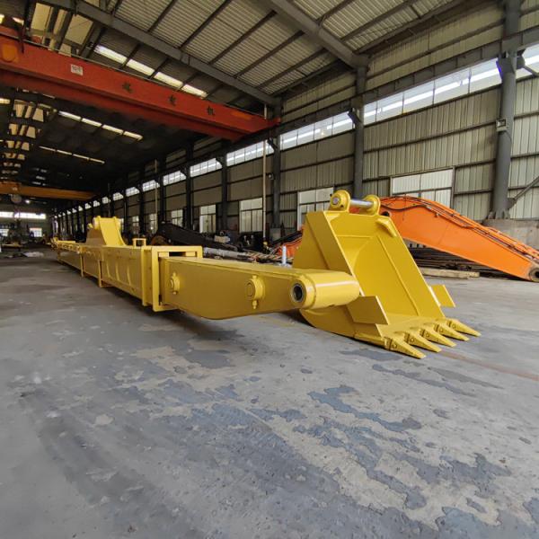 SY215 Excavator Hydraulic Cylinder Telescopic Arm With 0.4 Cbm Digging Bucket And 16M Digging Depth