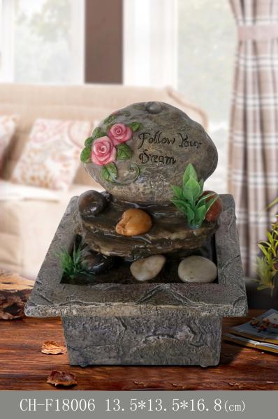 6 Inch Small Rockery Flowers Indoor Outdoor Fountains