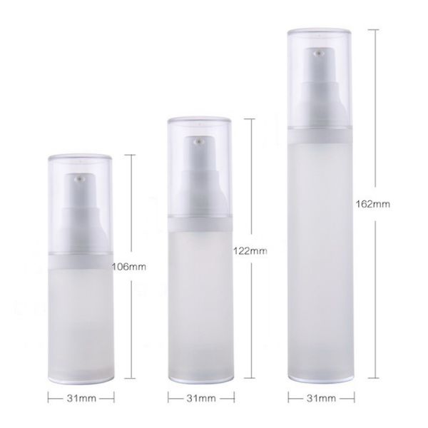 Wear Resistant Airless Makeup Pump High Sealing Performance Lightweight