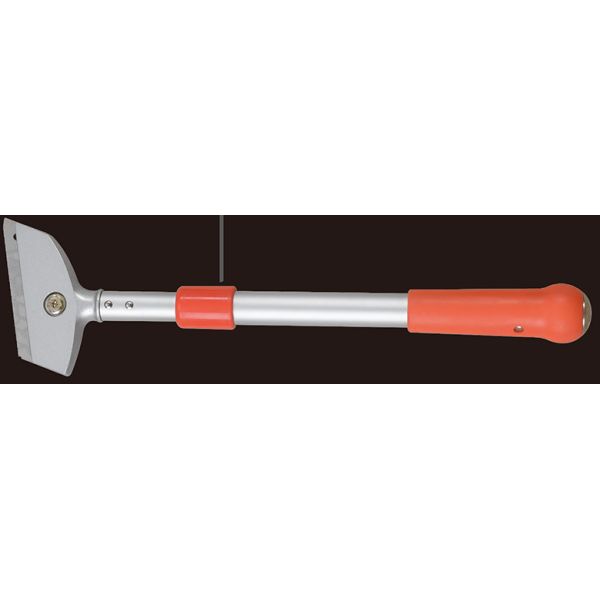 Sharp Edges Retractable Scraper Aluminum Alloy With Hammerable Base And Soft Rubber Grip SX861L