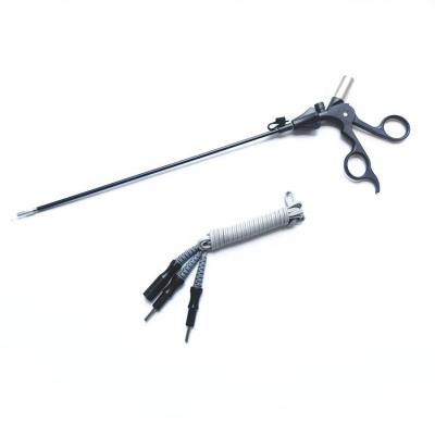 Cabos de coagulação bipolar reutilizáveis de 330 mm de comprimento para instrumentos cirúrgicos laparoscópicos