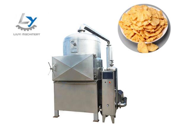 Stainless Steel 304 Automatic Chips Frying Machine For Fruit And Veggie High Fiber
