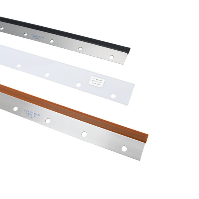 Белое мытье вверх по длине 1110mm лезвий KOMORI L40/S40 15 частей печатного станка отверстий запасных