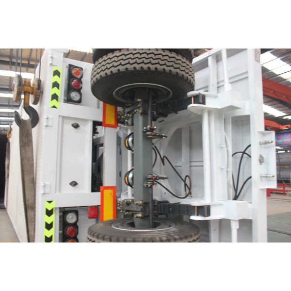 12R22.5 Шина 20т 30т Заградительный прицеп Грузовой тягач Гидравлический отвал полный прицеп