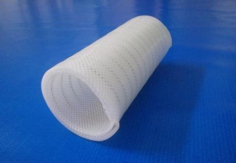 Tubulação trançada 4 dobras resistente do silicone da torção, mangueira reforçada do fio de aço