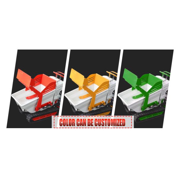 Двигатель YANMAR HUAQI 500kg 800KG 1 T 2 тонны Дизельный гидравлический ползунок мини-дампер с 1