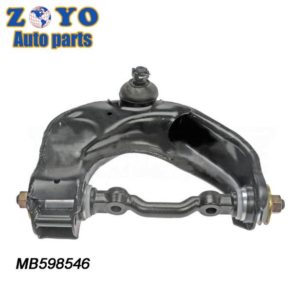 Braço de controle superior dianteiro da van para Mitsubishi 1987-1990 Peças de suspensão automática Posição correta