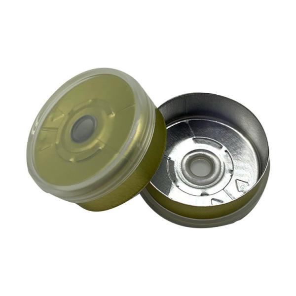 Custom Color And Logo Aluminium Bottle Caps For Injection Vials Professional Medical