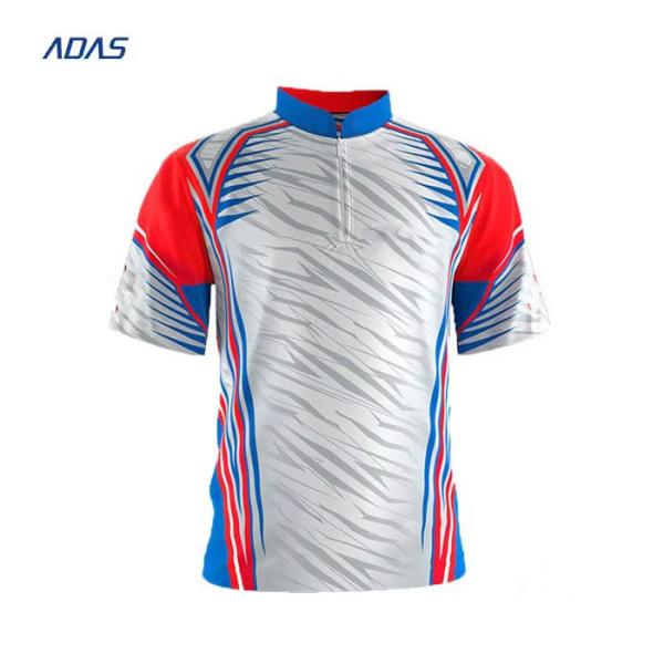 Camisas deportivas de tiro a prueba de sudor Damas de dardos Impreso por sublimación a medida