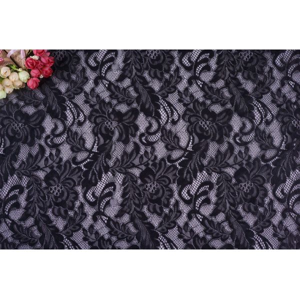 2017 Hot Sale Garment Accessories Strech French Lace Fabric  with Different Color-