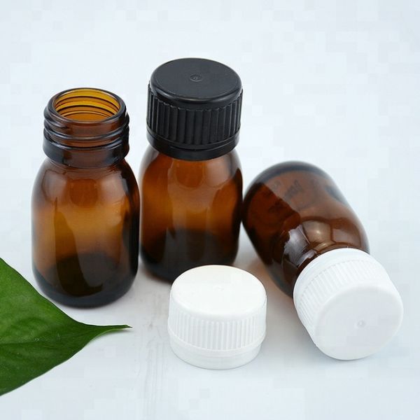 Medical Industrial Empty Medicine Bottles , Tamper Evident Prescription Pill Bottle