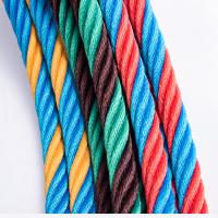 16 mm 6 hebras de cuerda de combinación de PP con núcleo de alambre de acero para redes de escalada