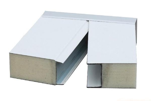 PPGI Galvanized Steel 40kg/M3 Cold Room PU Sandwich Panel