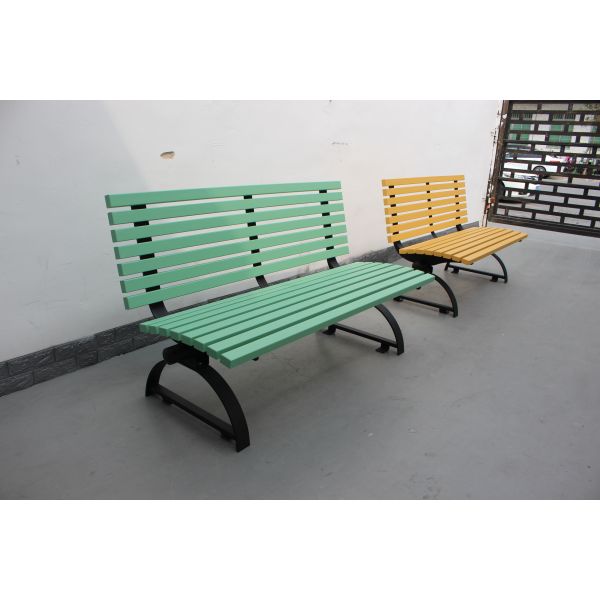 Композитная деревянная скамейка с камфором