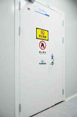 Hospital Safety Fireproof Sealed Doors Single Or Double Swing Roller Chain Doors Multiple Customization