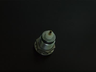 Circular Electronics Coax Push On Connectors Single Pin 1.3 Diameter