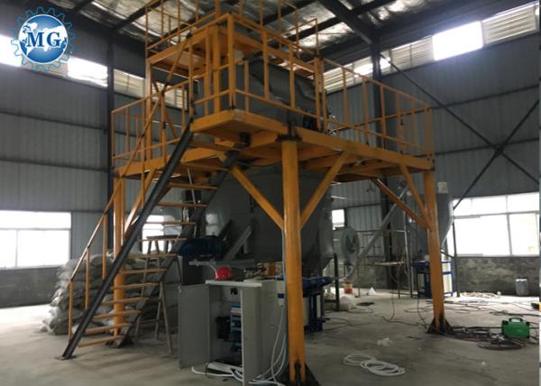 Planta semi automática industrial 8 da mistura seca - capacidade 10m3/H 24 meses de garantia