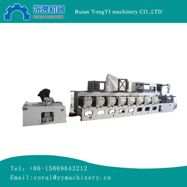 8 Color Flexo Printing Machine Multi Color Printing for Labels Stickers and Packaging