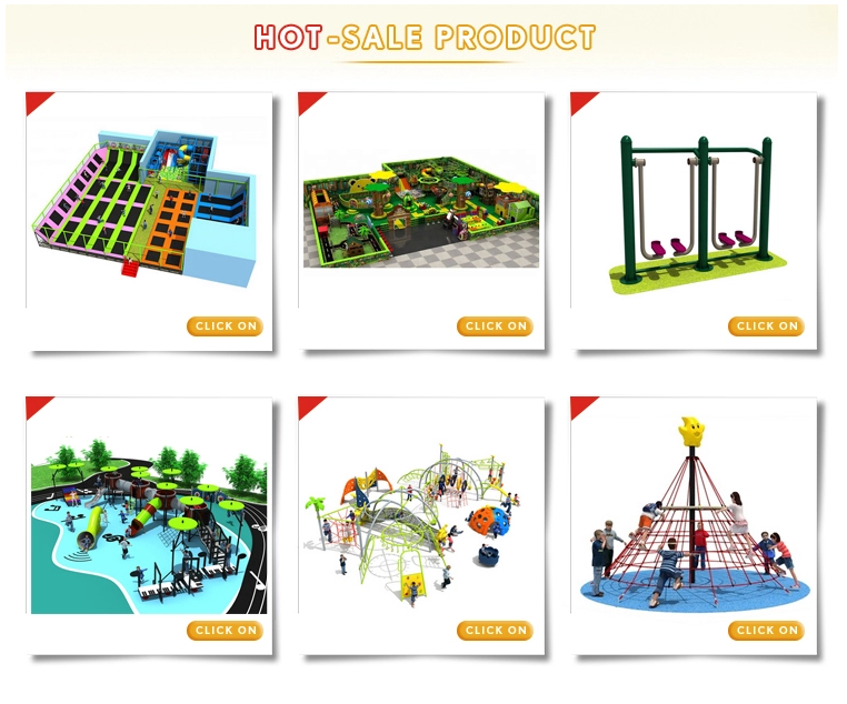 Commercial Large Indoor Preschool Kids Trampoline Park